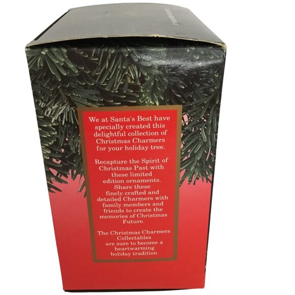 VTG CHRISTMAS CHARMERS “THE HANG GLIDER” ORNAMENT 1ST EDITION SANTA’S BEST NOS - Picture 6 of 7